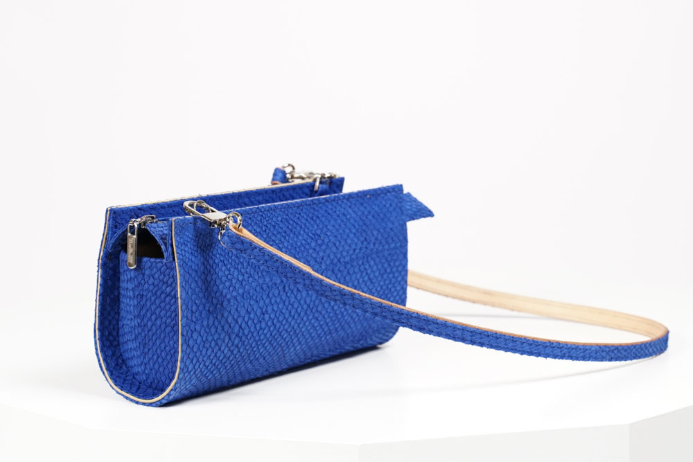 Handtasche aus isländischem Fischleder