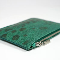 Mini Pochette aus Fischleder